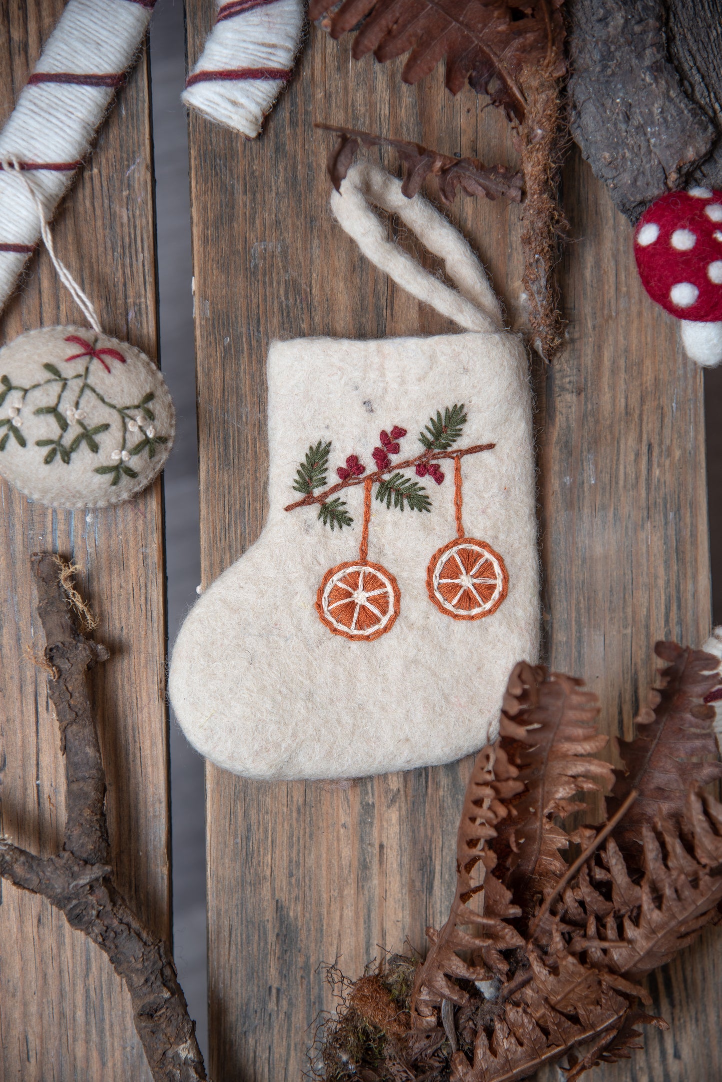 Mini Stocking Orange