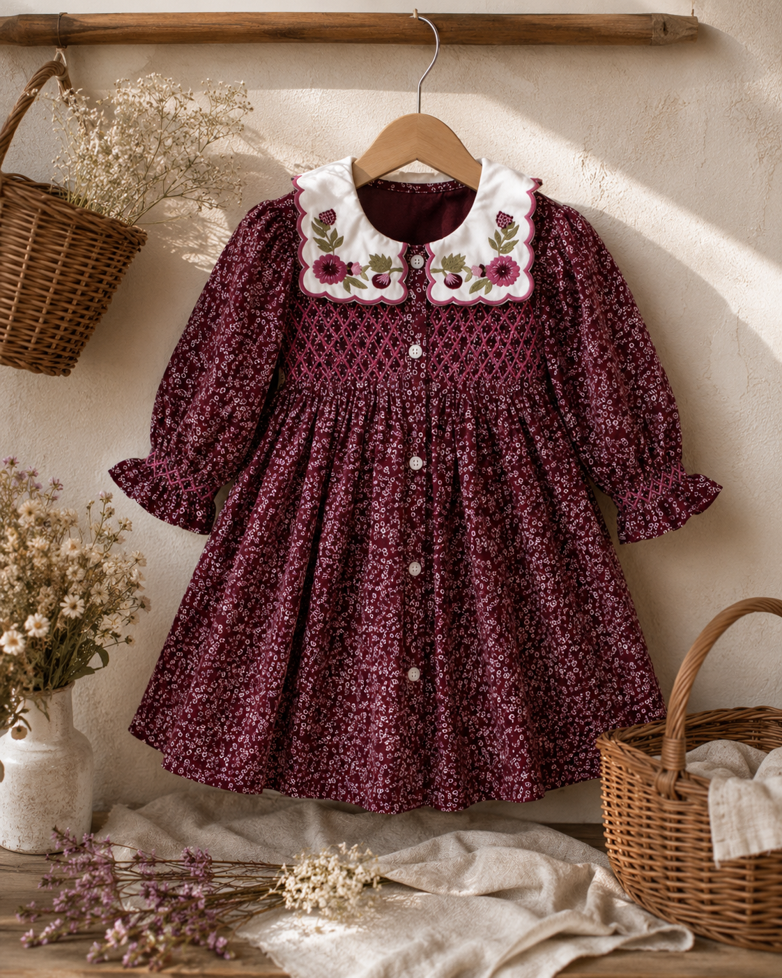 Penny dress - Plum