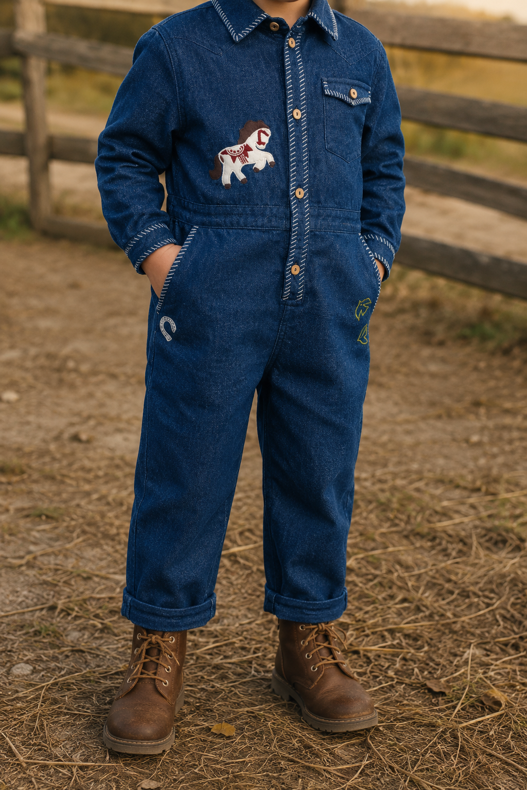 Archie jumpsuit - Denim