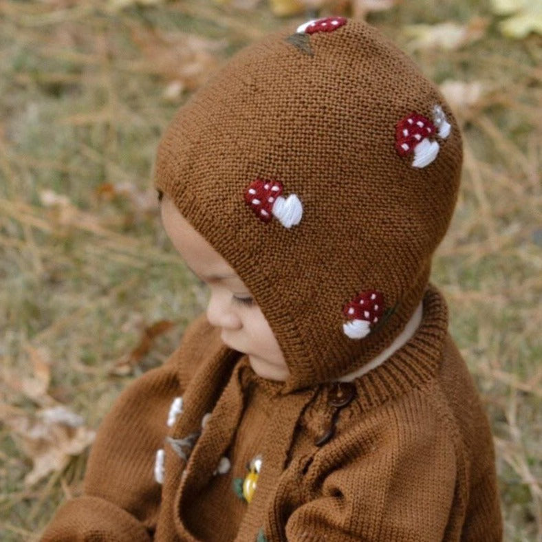 Mushroom bonnet - Caramel