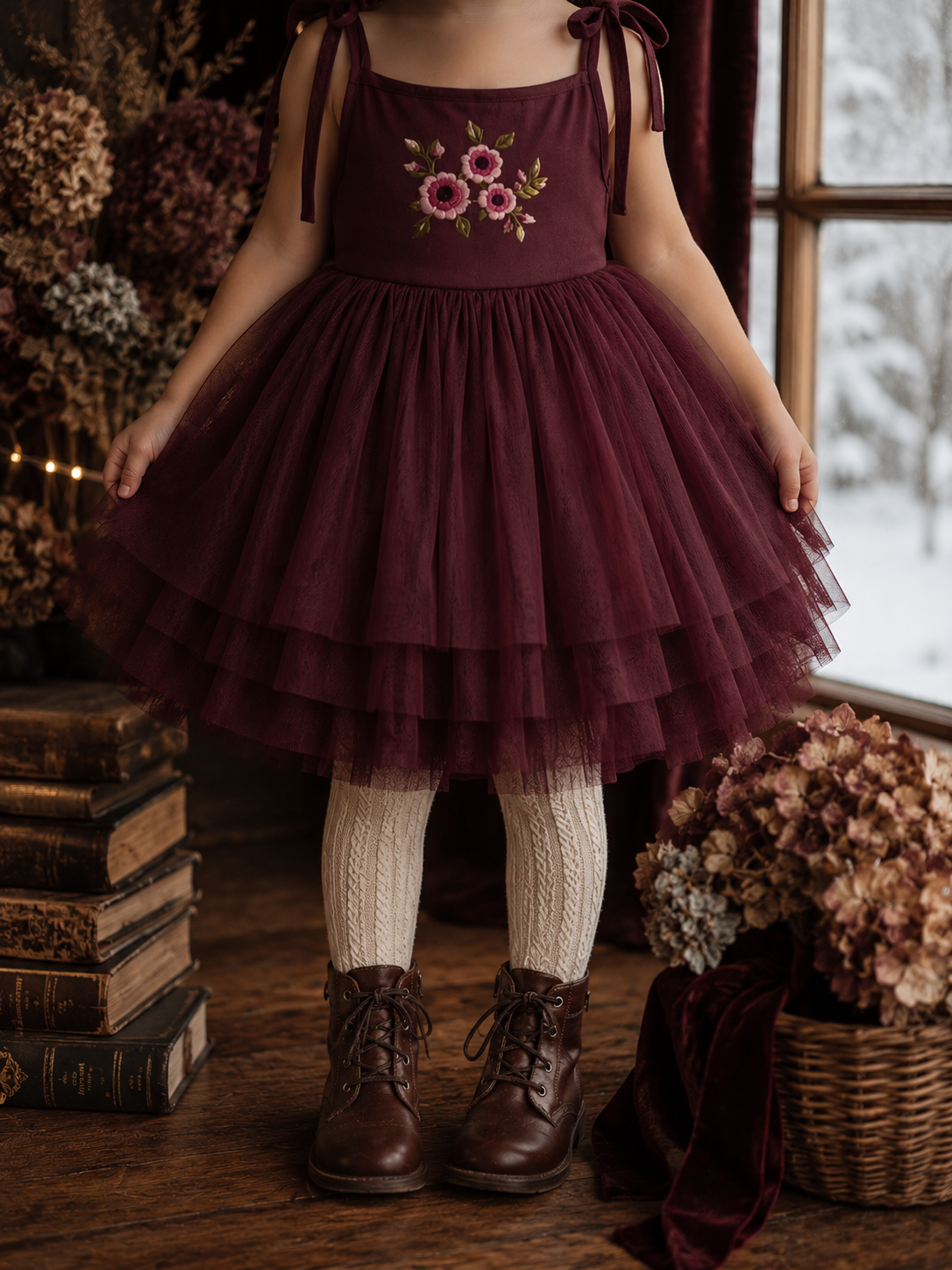 Jemima dress - Plum