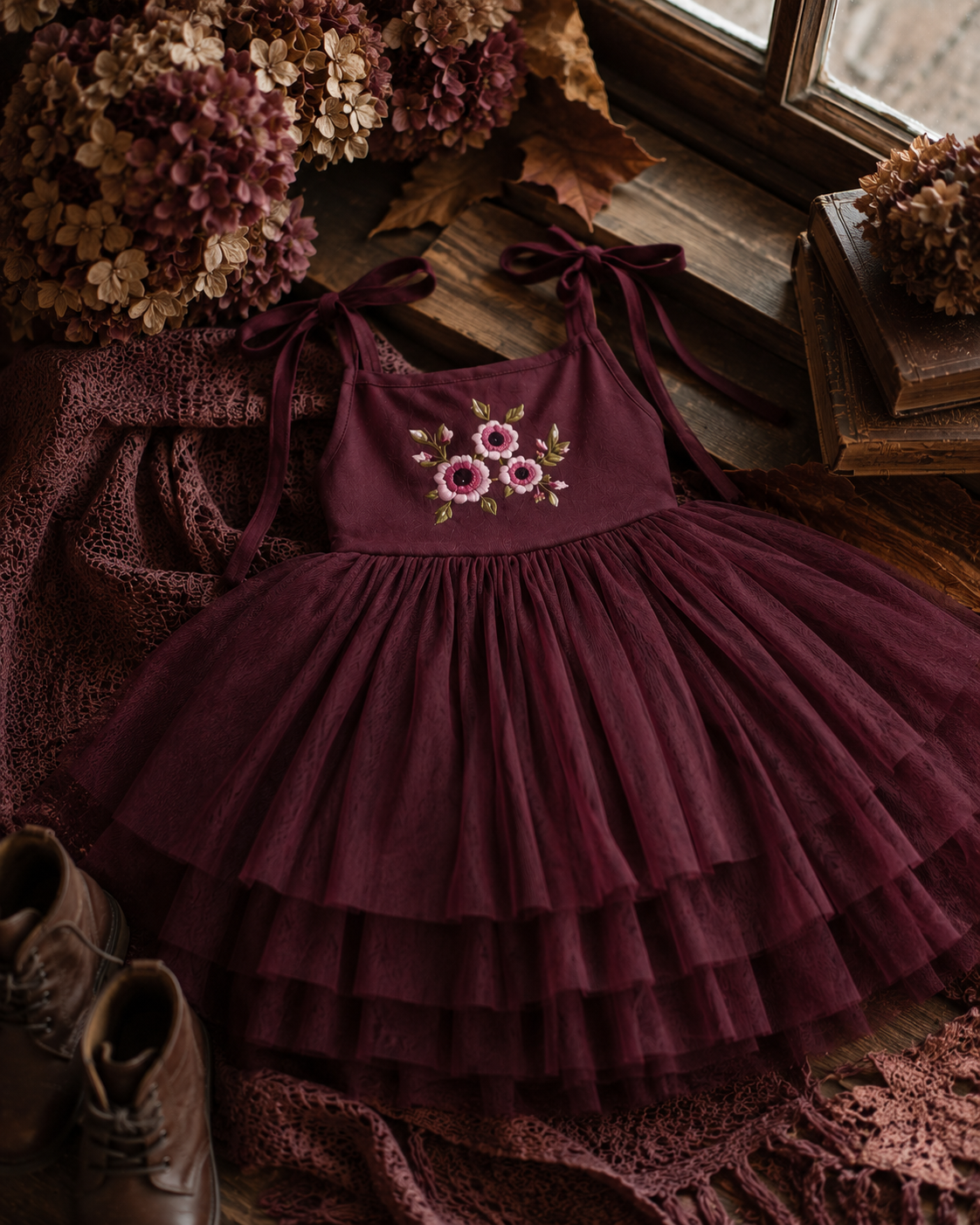 Jemima dress - Plum