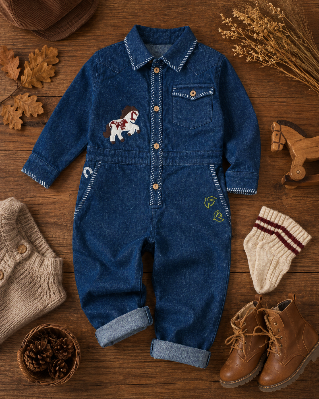 Archie jumpsuit - Denim