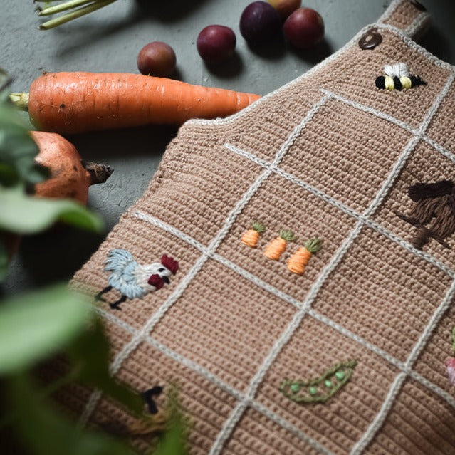 Little Farm romper - Malt