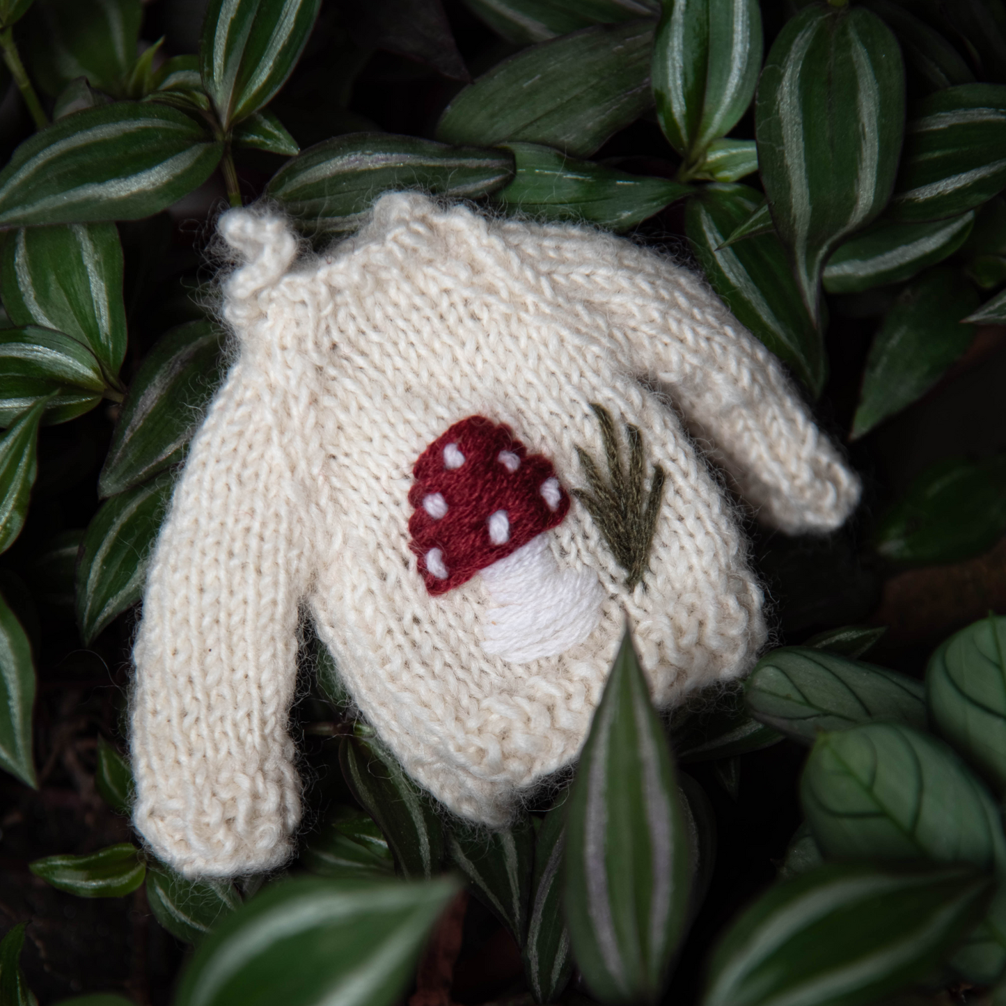 Sweater ornament Mushroom