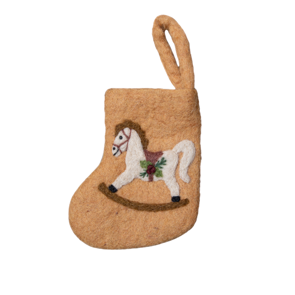 Mini Stocking Rocking horse