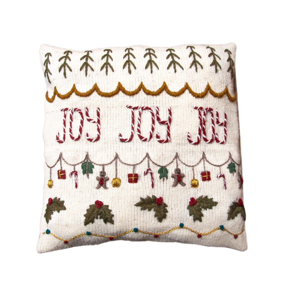 Joy pillow cover - Cream White