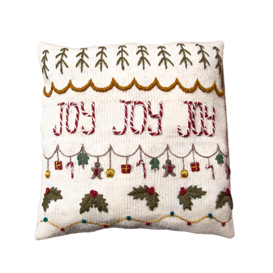 Joy pillow cover - Cream White