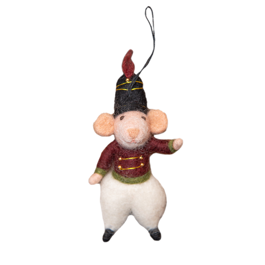 Mouse Nutcracker Ornament