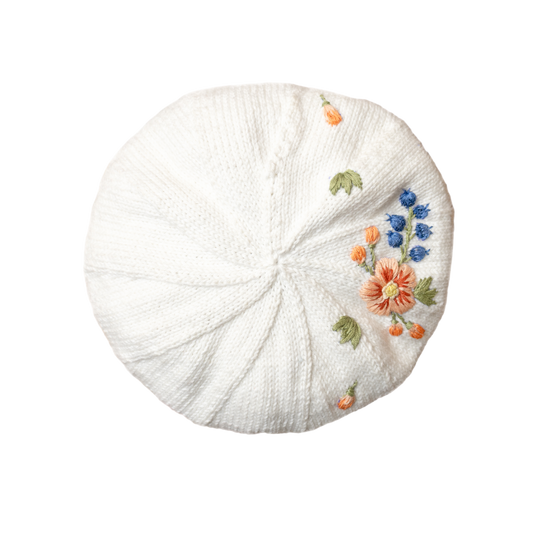 Midsummar beret (Cotton) - Marshmellow