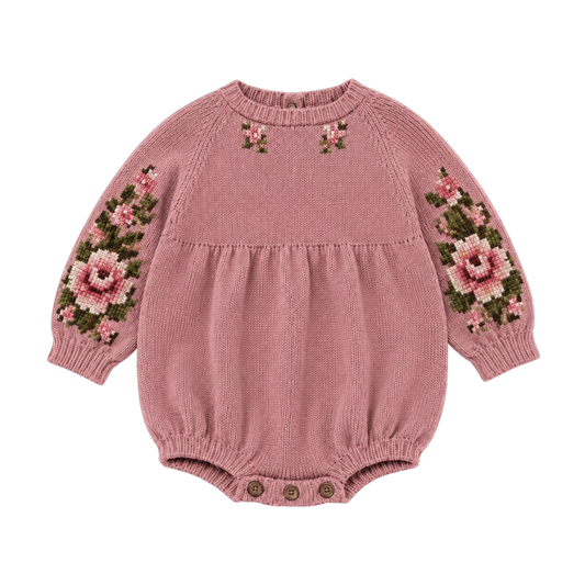 Rose romper - Blush