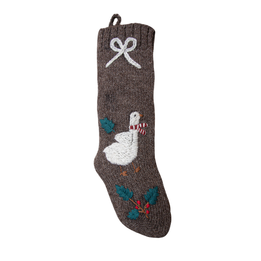 Goose Stocking - Nutty Brown