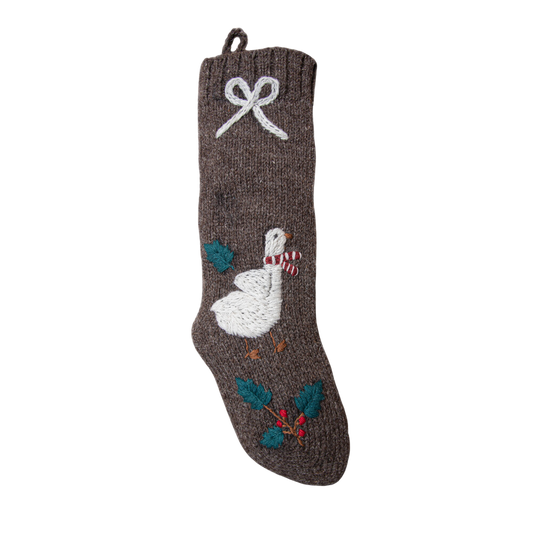 Goose Stocking - Nutty Brown