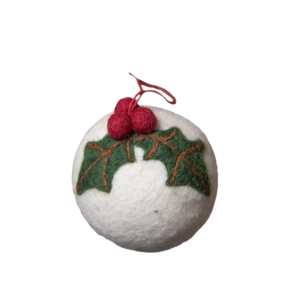 Bauble Hollyberry Ornament