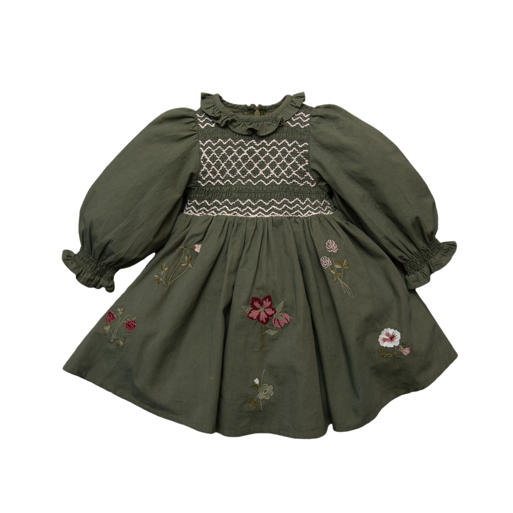 Adele dress - Moss