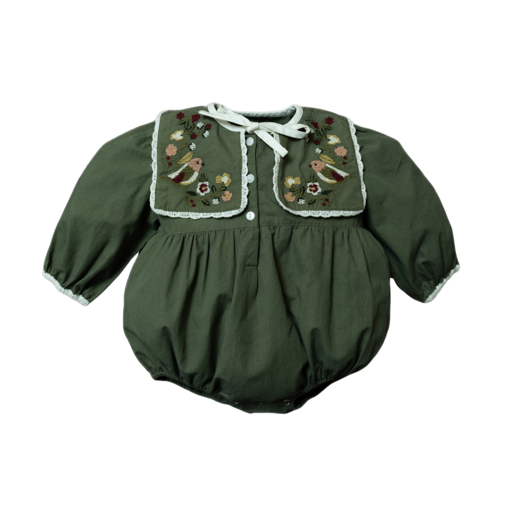 Maya romper - Moss