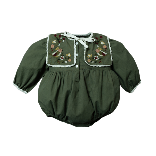 Maya romper - Moss