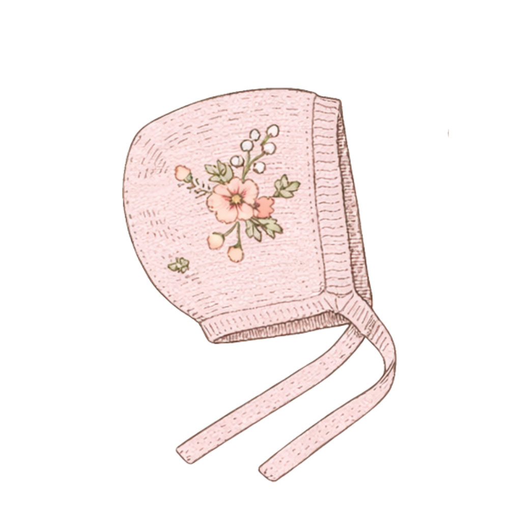 Midsummar bonnet (Cotton) - Dahlia