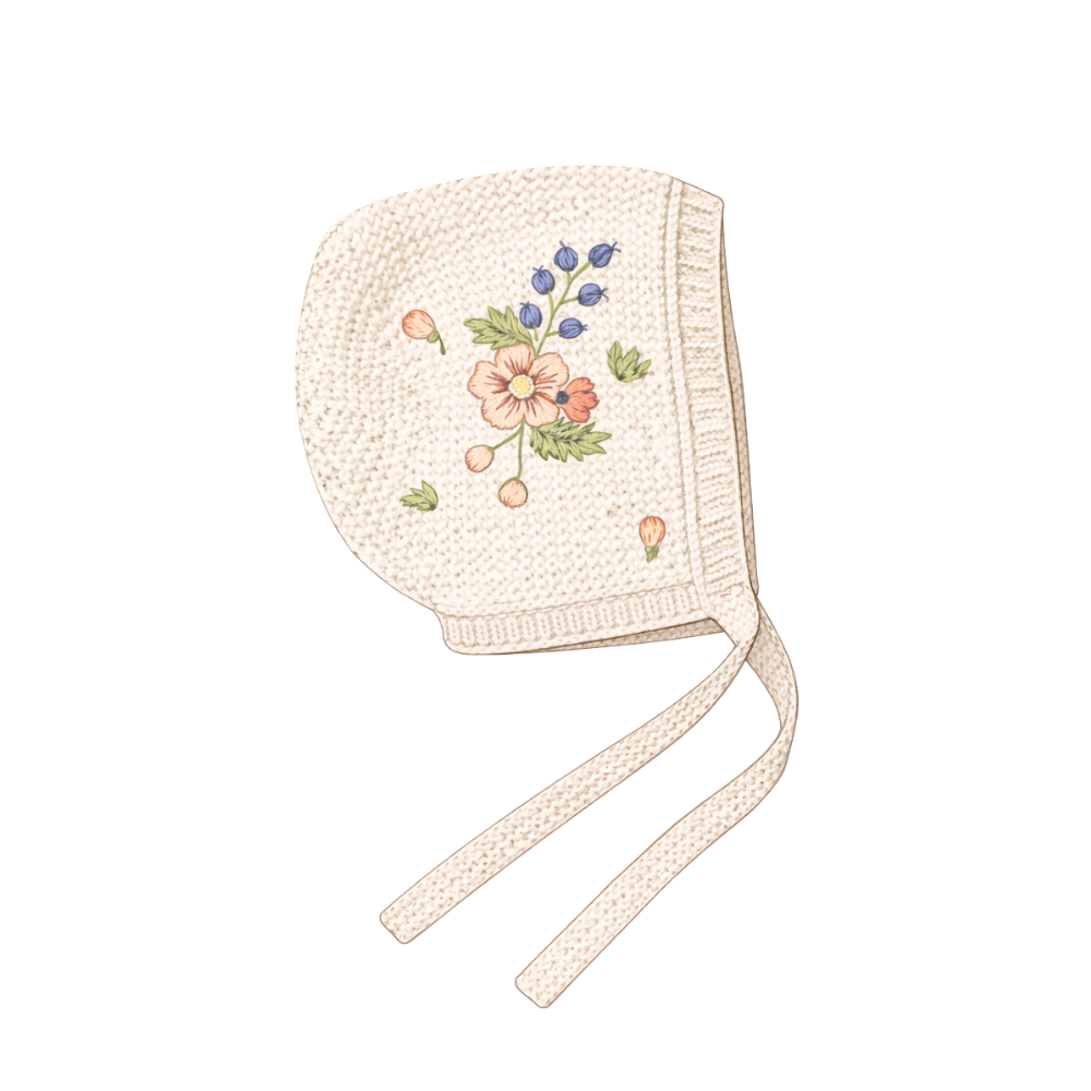 Midsummar bonnet (Cotton) - Marshmellow