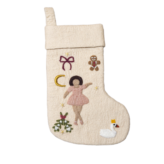 Ballerina 1 Stocking - Cream White