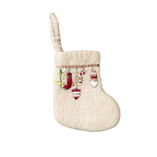 Mini Stocking Garland