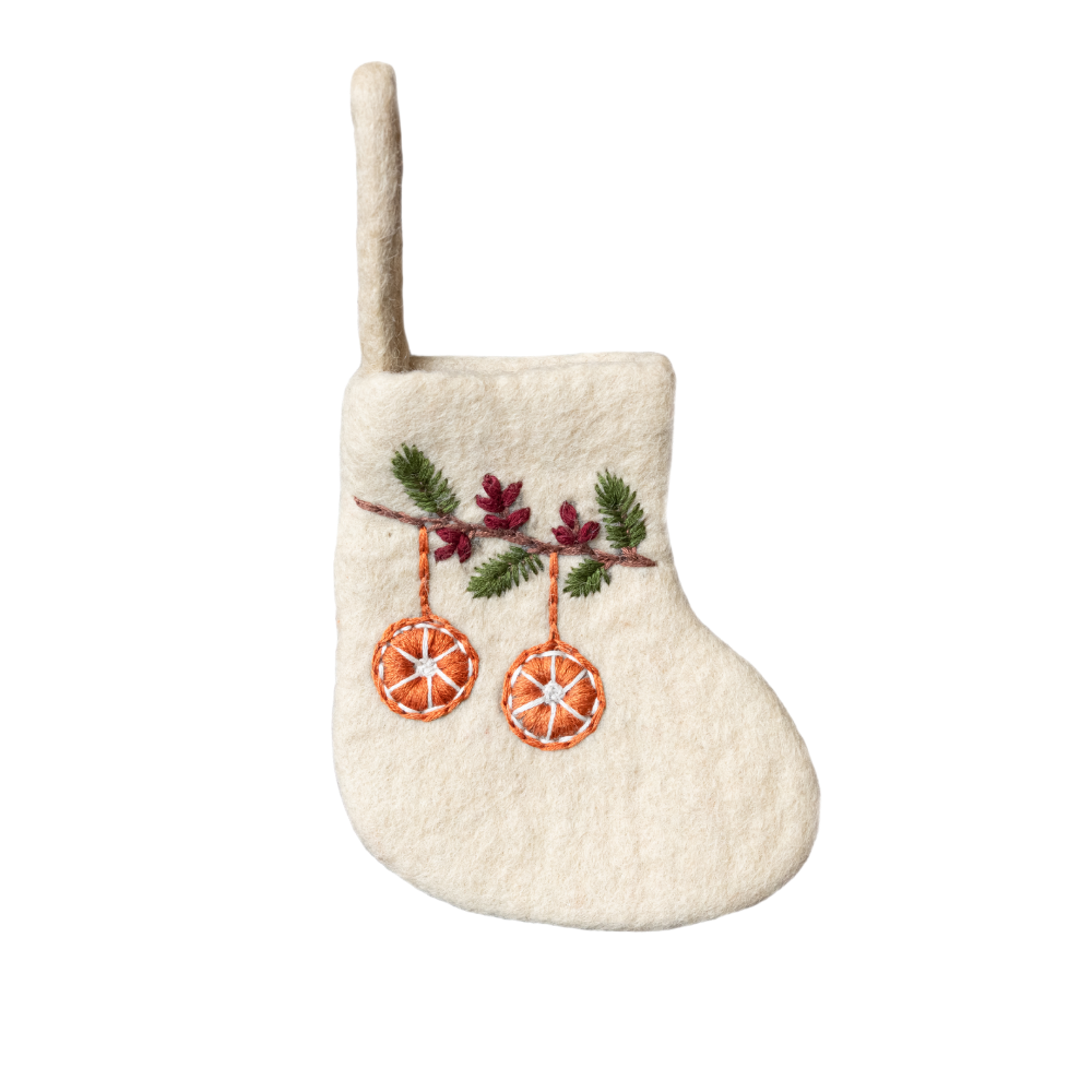 Mini Stocking Orange