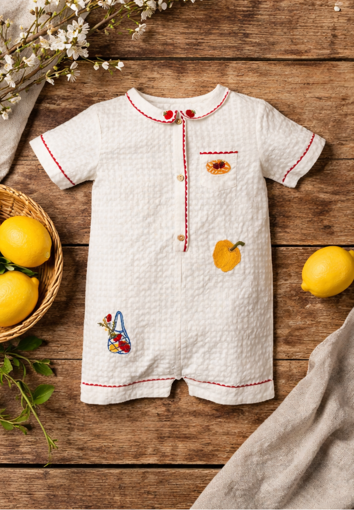 Alex playsuit - Marshmellow