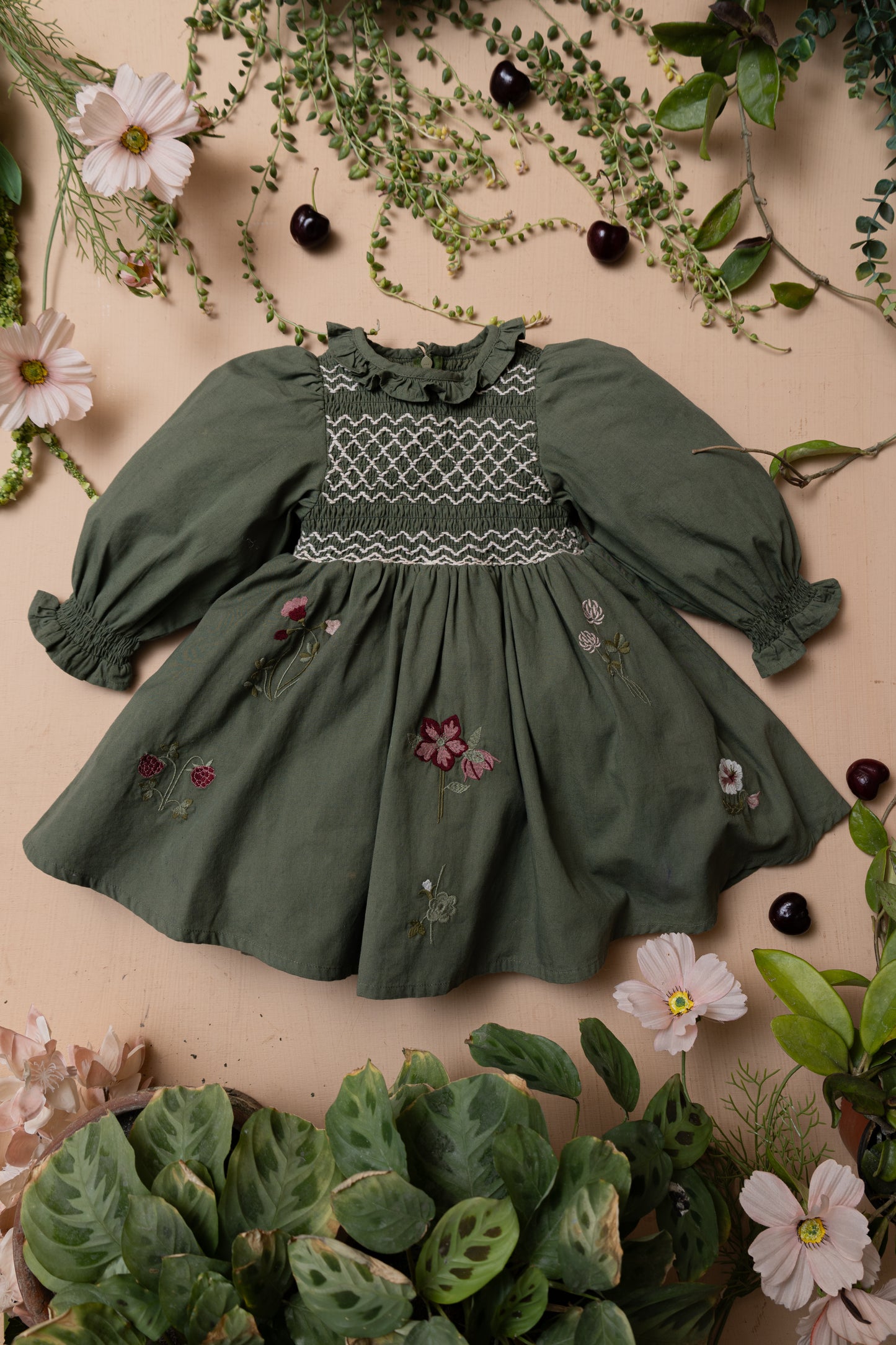 Adele dress - Moss