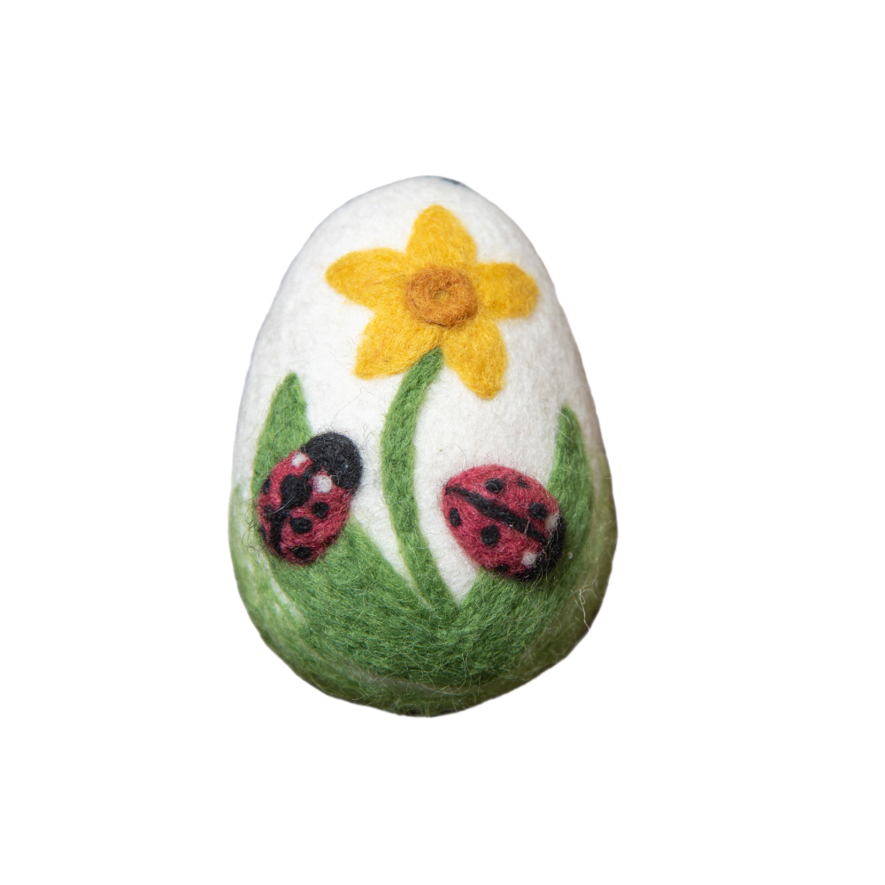 Artisan Easter Egg Ladybug