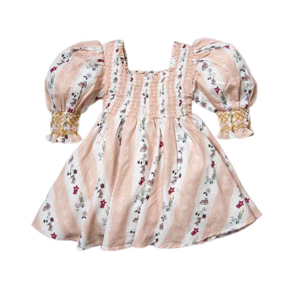 Bunny Breeze dress - Apricot