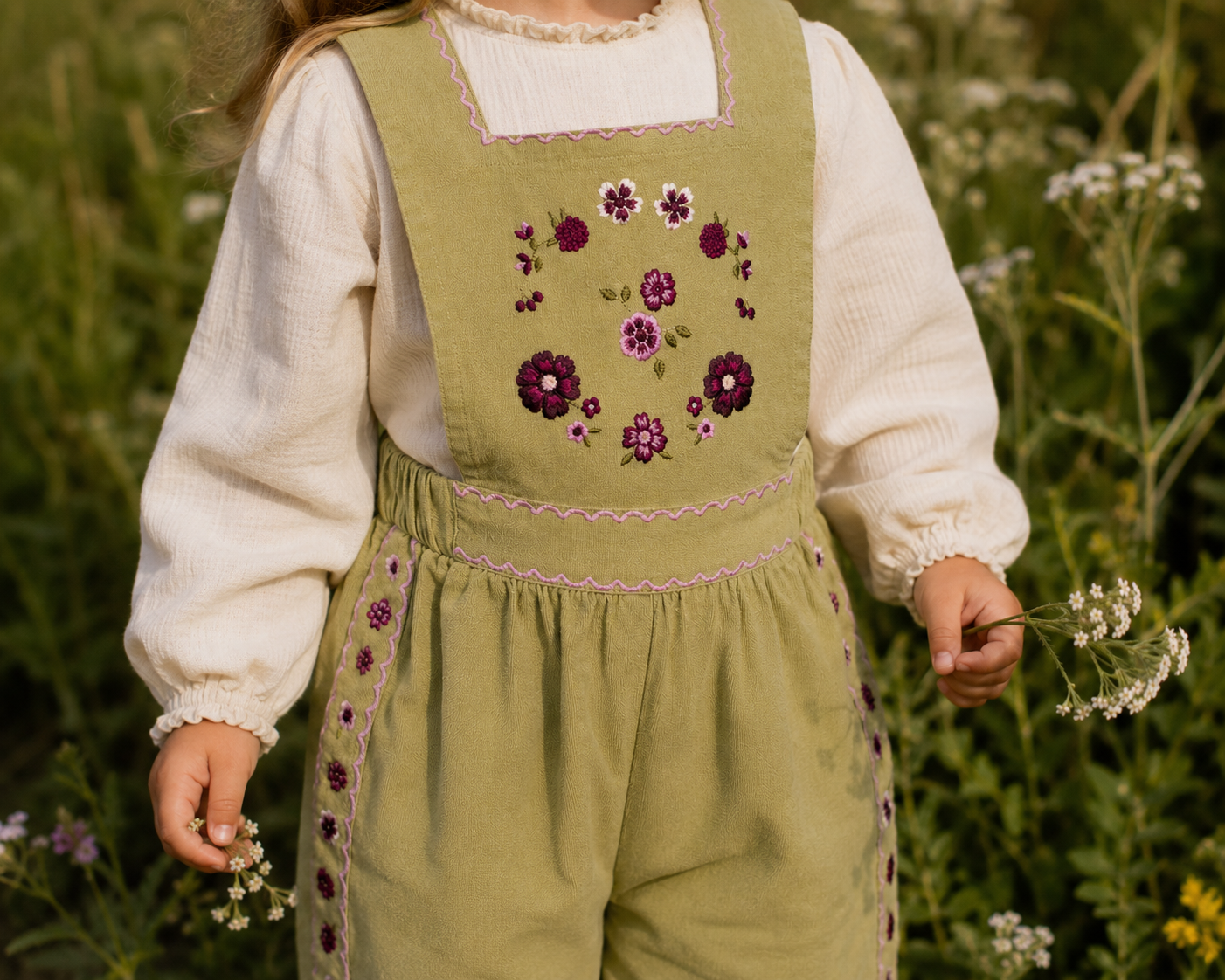 Amelia jumpsuit - Avocado
