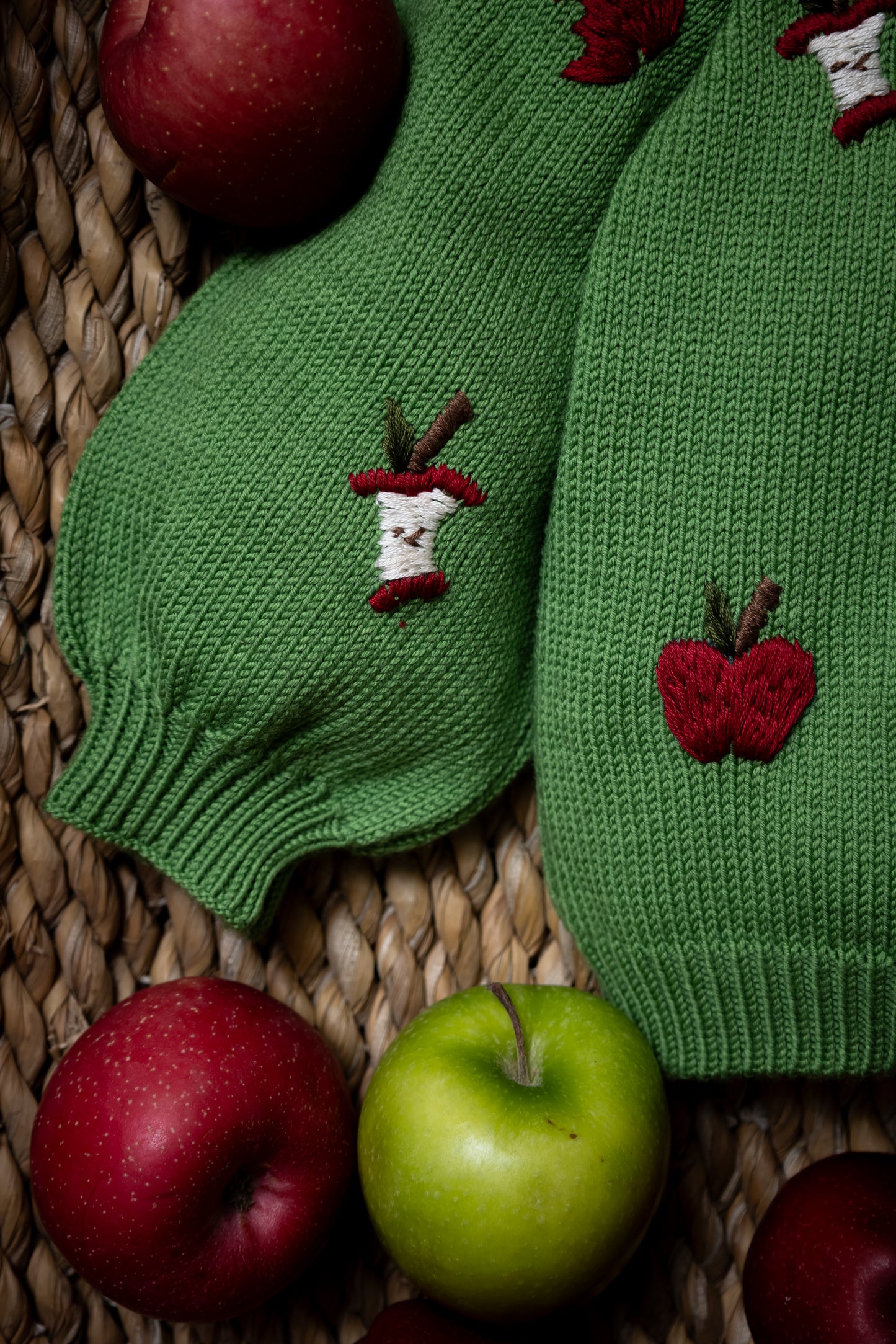 Apple sweater - Green