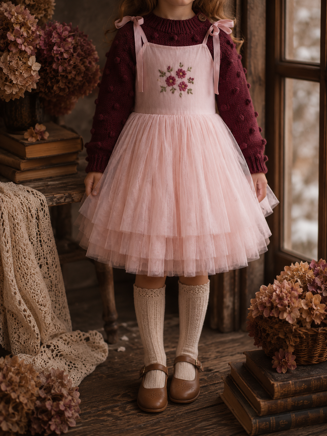 Jemima dress - Light Pink
