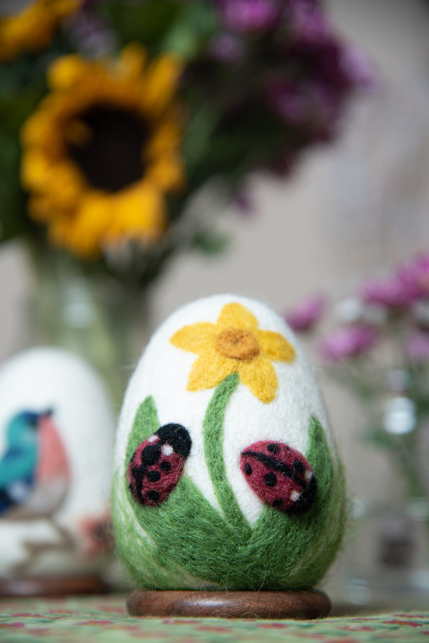 Artisan Easter Egg Ladybug