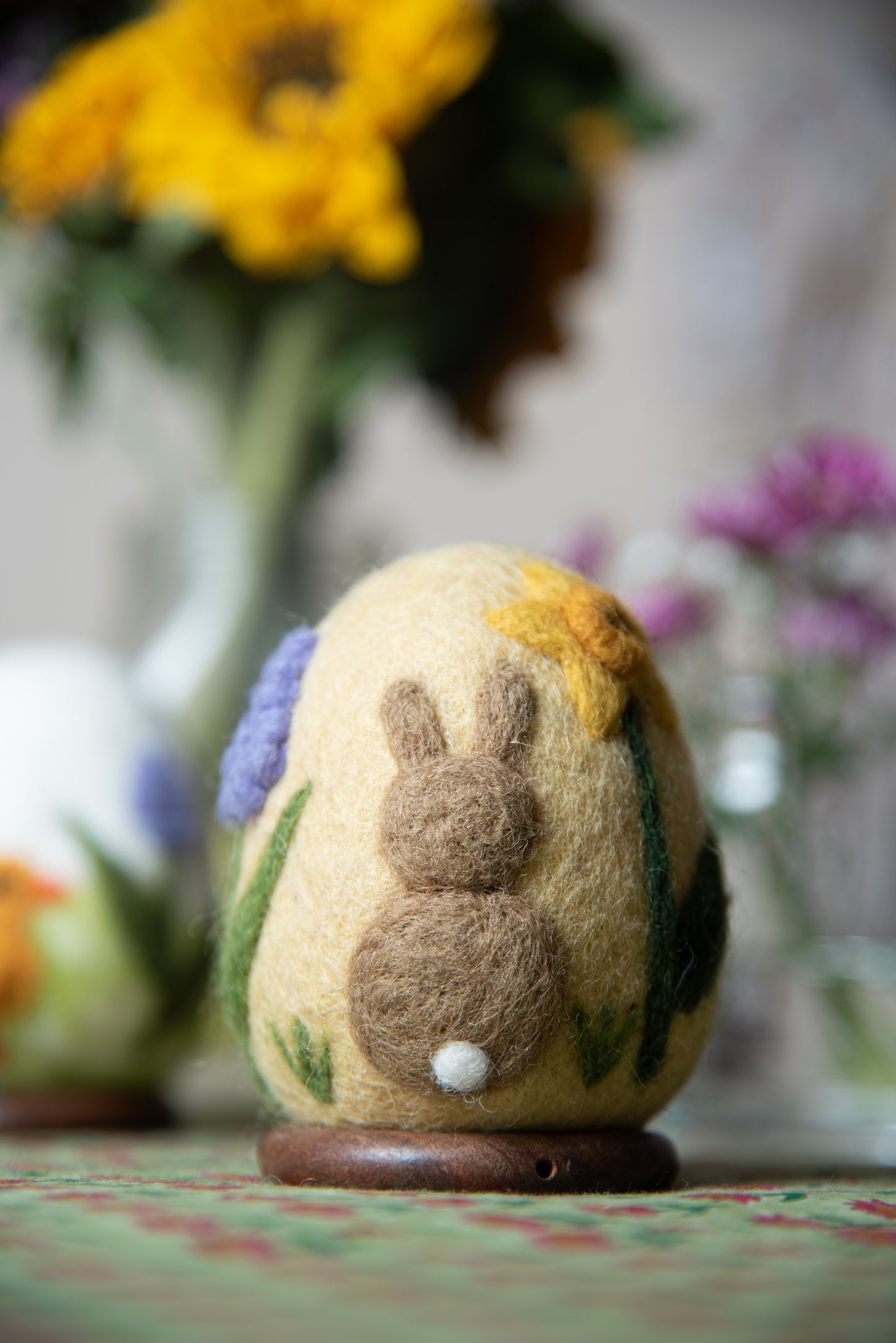 Artisan Easter Egg Bunny Butt