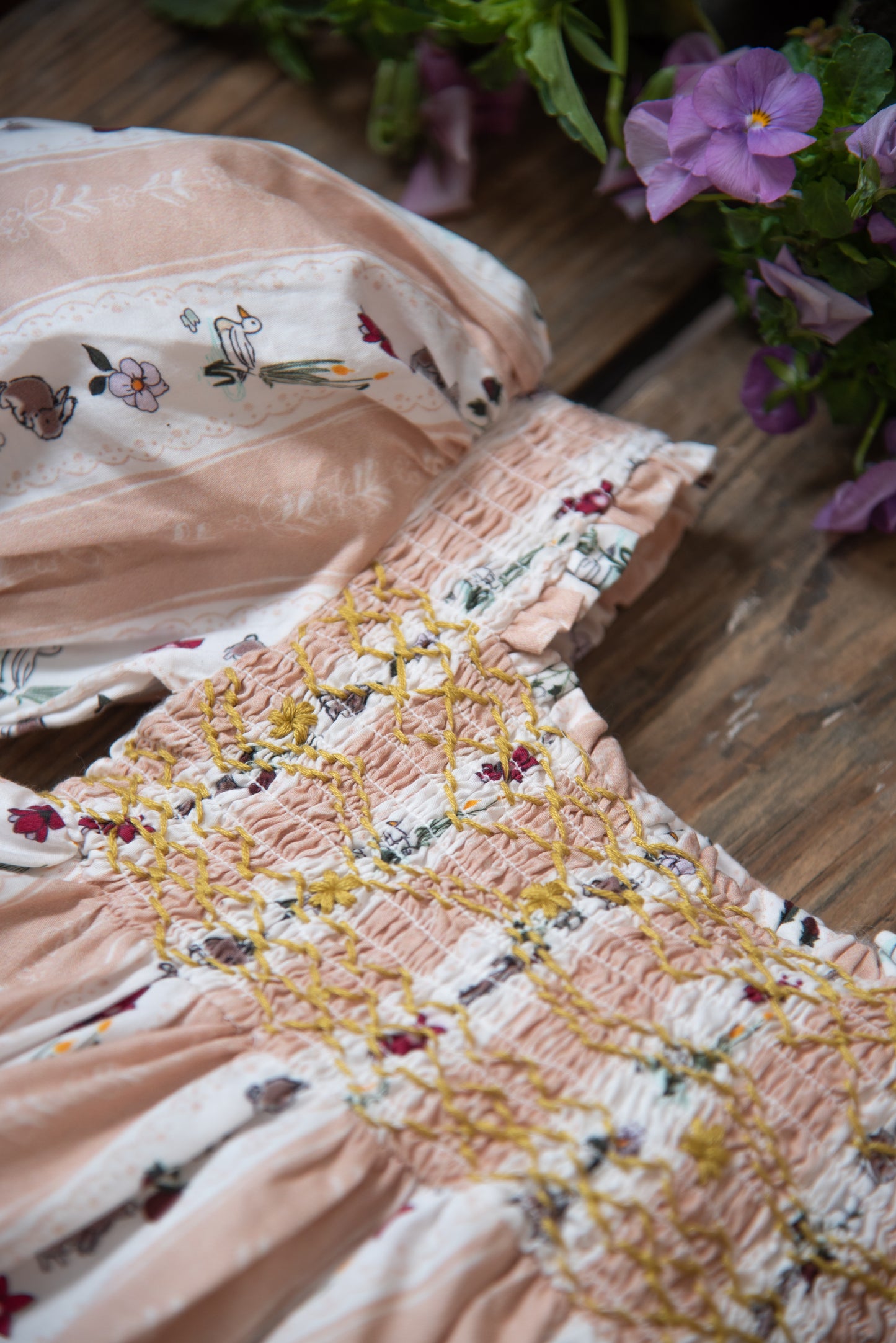 Bunny Breeze dress - Apricot