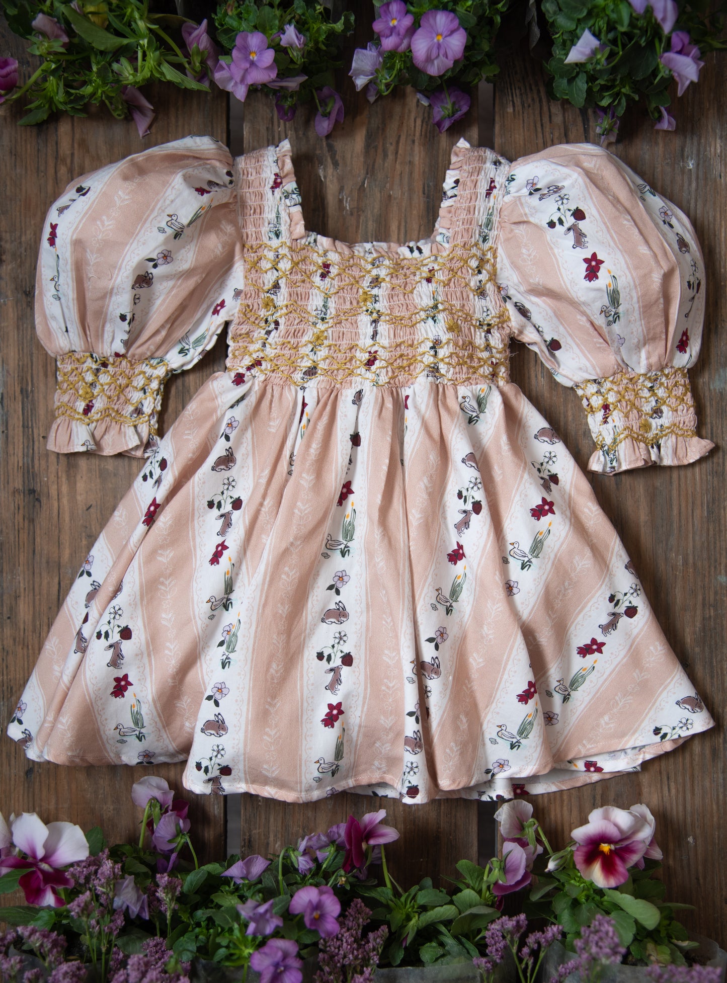 Bunny Breeze dress - Apricot
