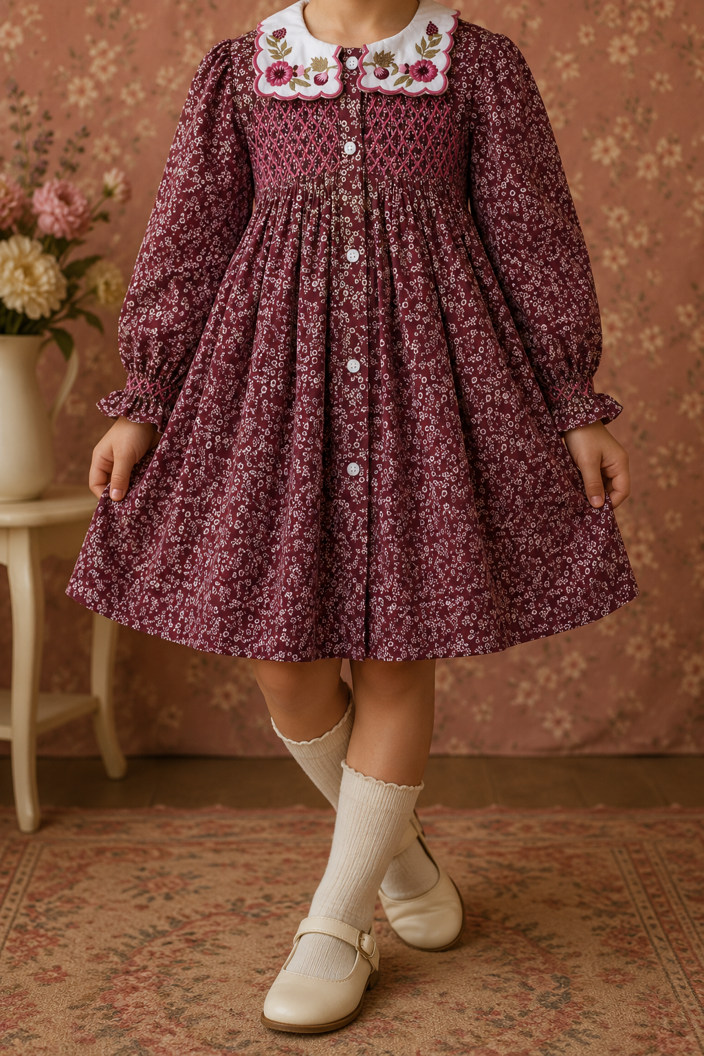 Penny dress - Plum