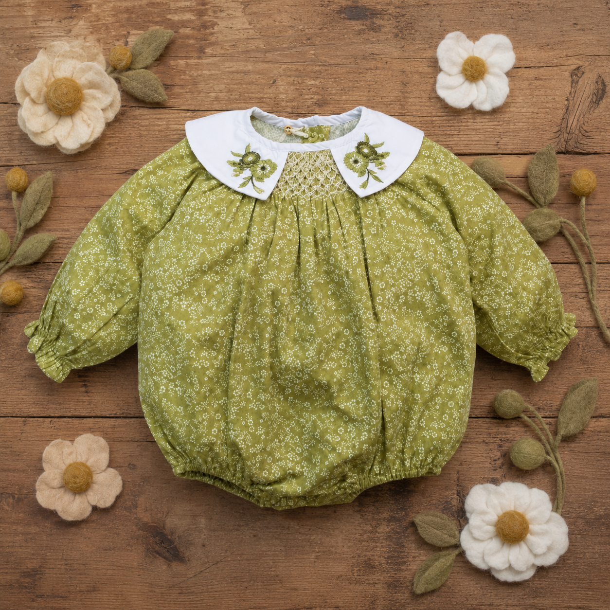 Augustine romper - Avocado