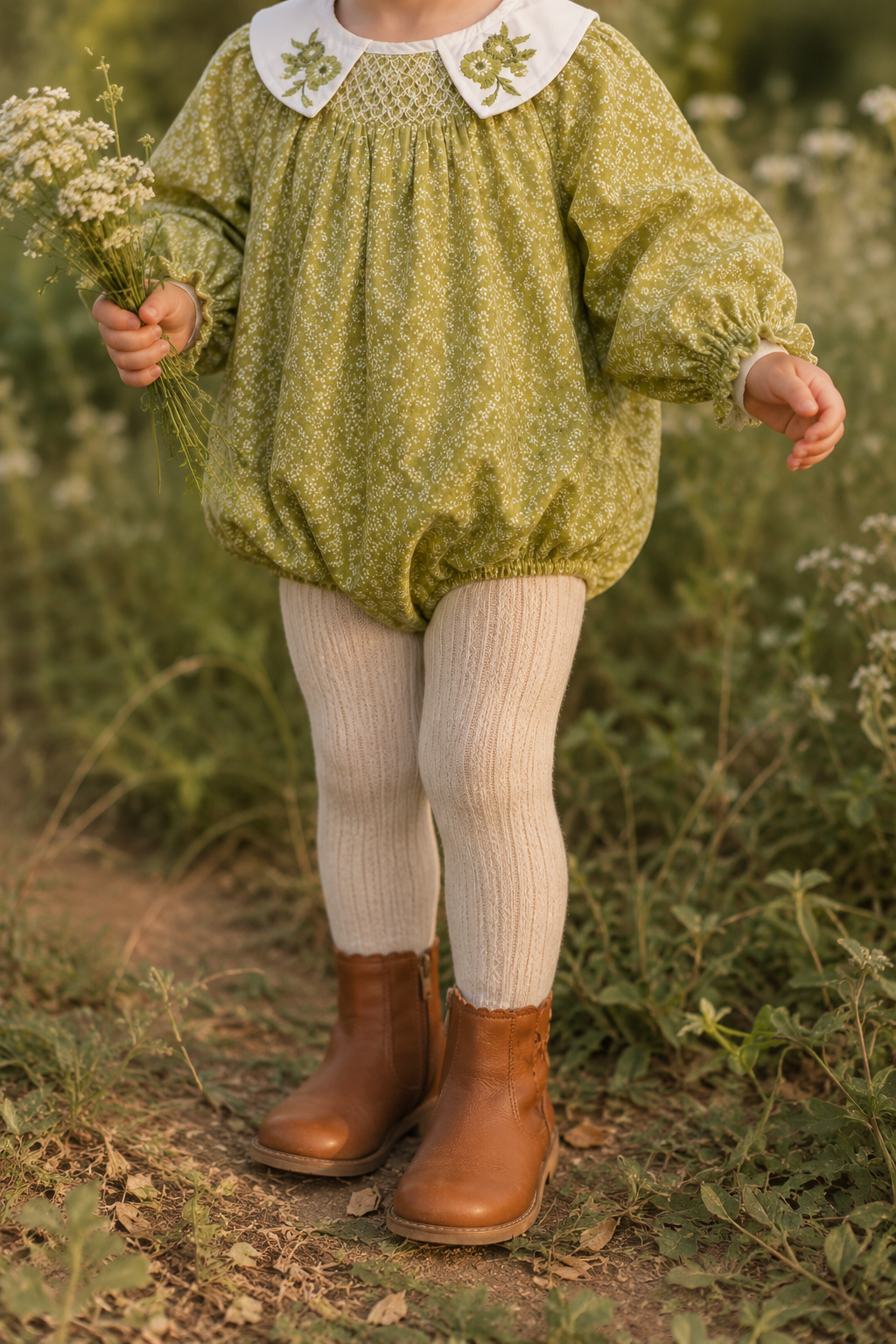 Augustine romper - Avocado
