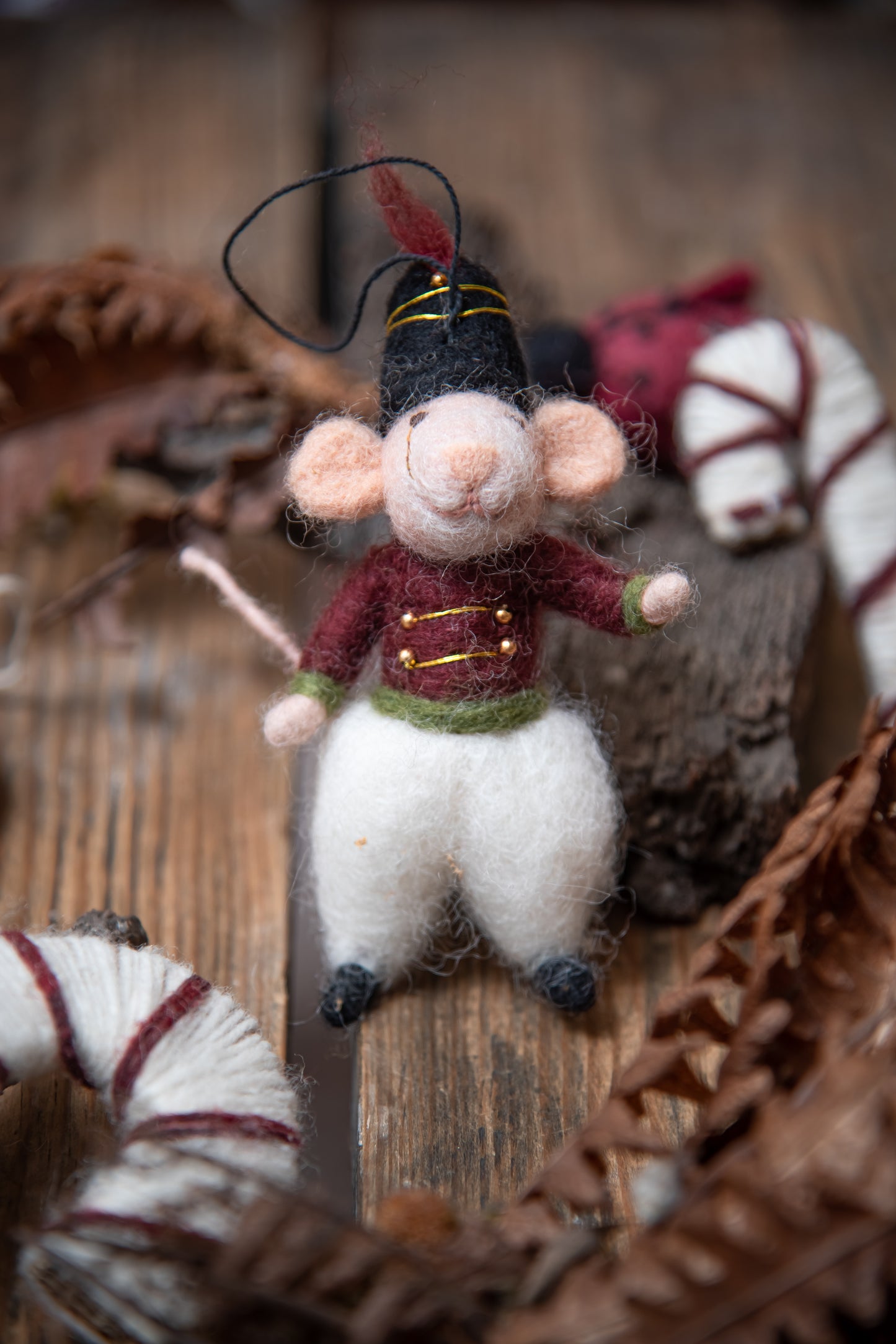 Mouse Nutcracker Ornament