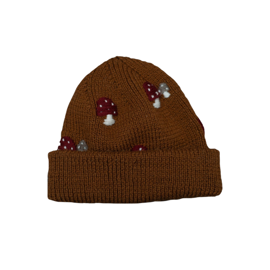 Mushroom beanie - Caramel