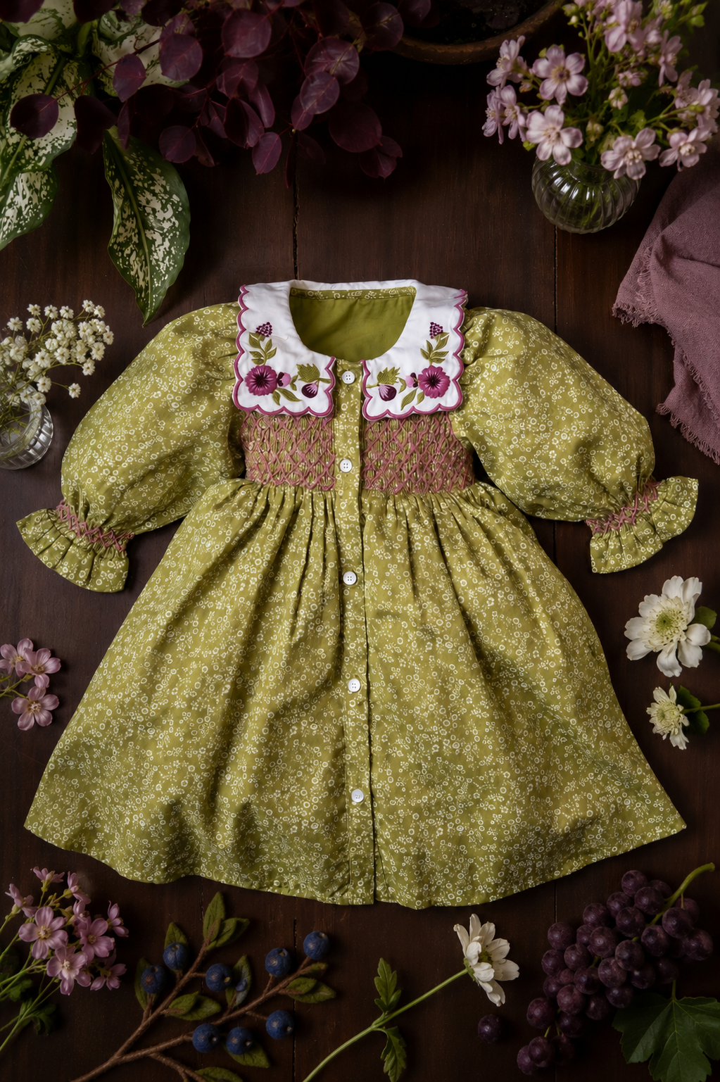 Penny dress - Avocado