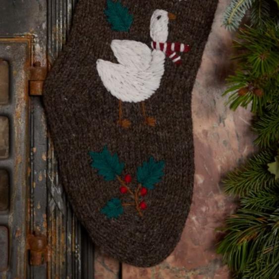 Goose Stocking - Nutty Brown