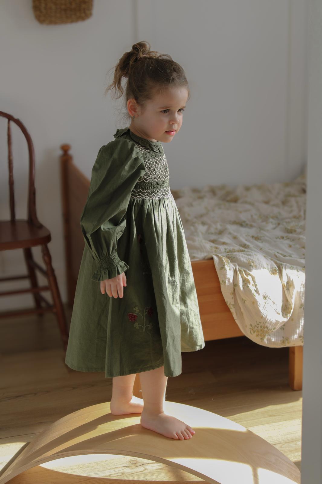 Adele dress - Moss