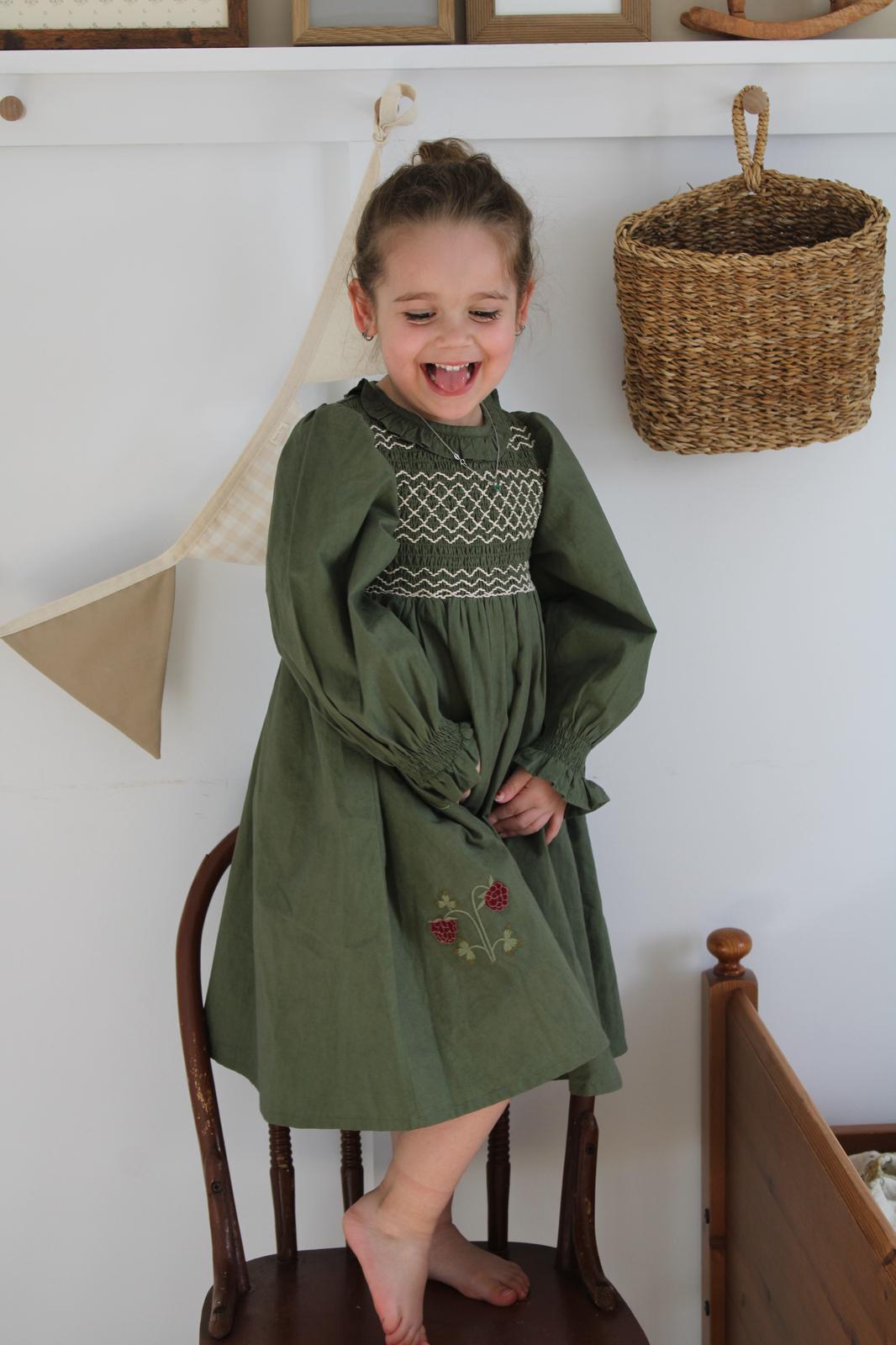 Adele dress - Moss