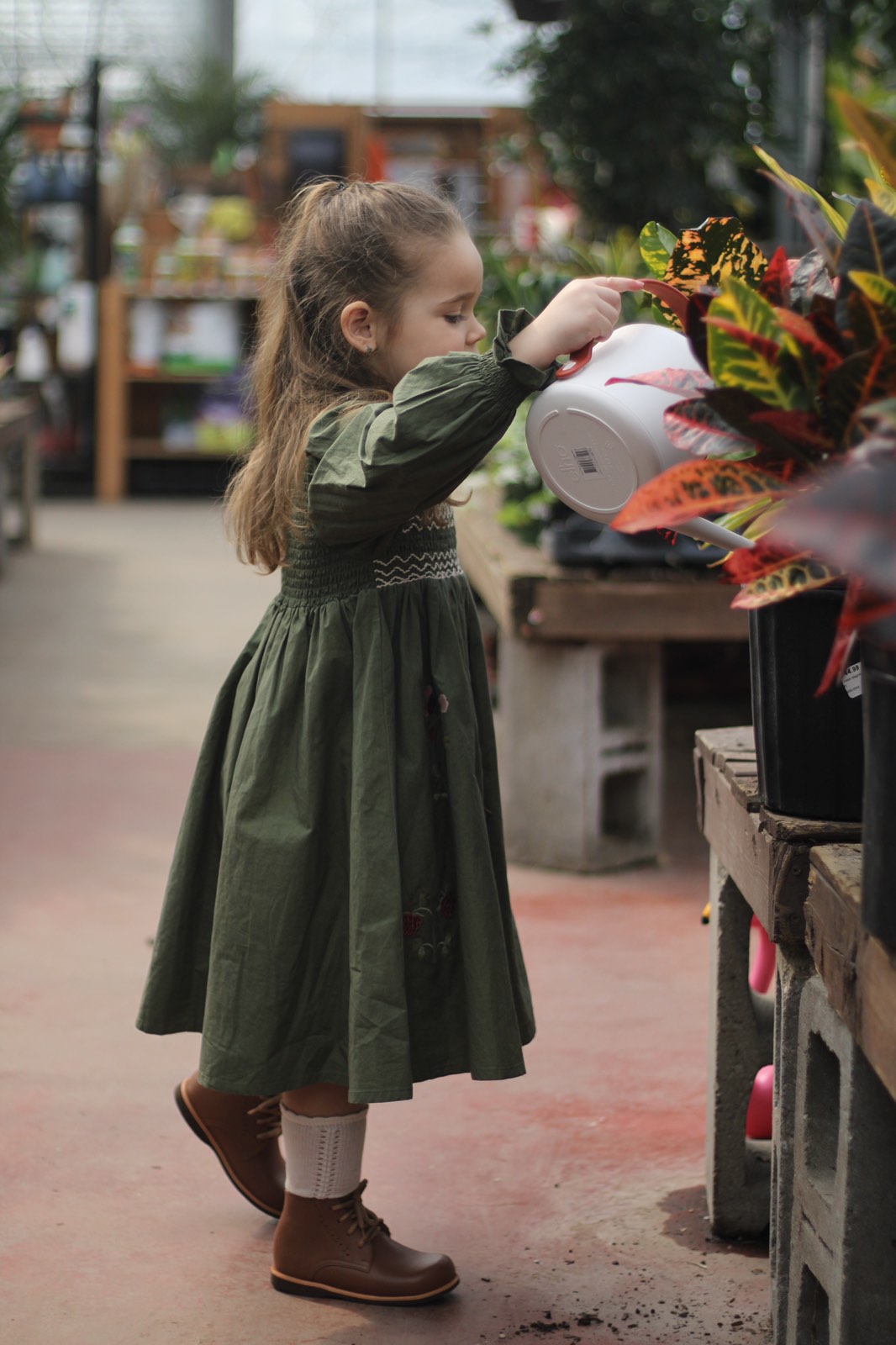Adele dress - Moss