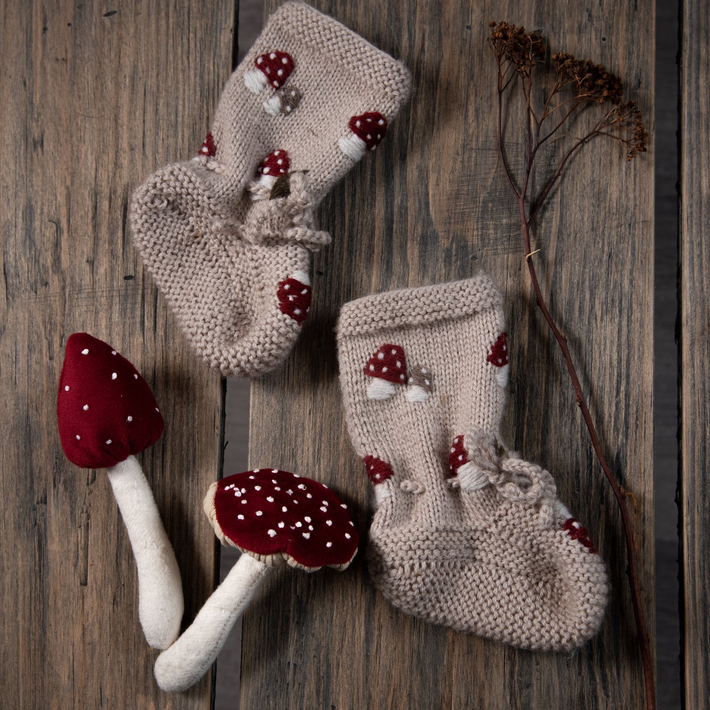 Mushroom footies Oats