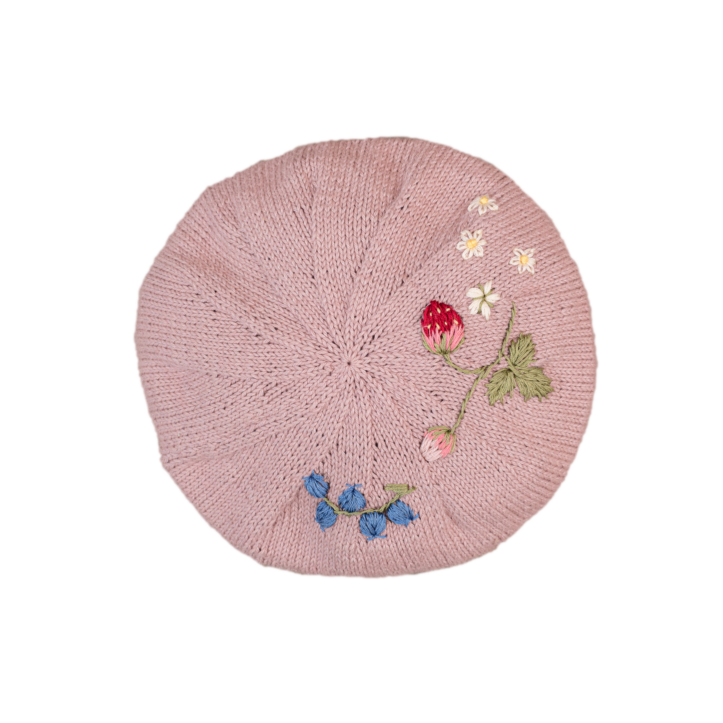 Strawberry beret Dahlia (Cotton)
