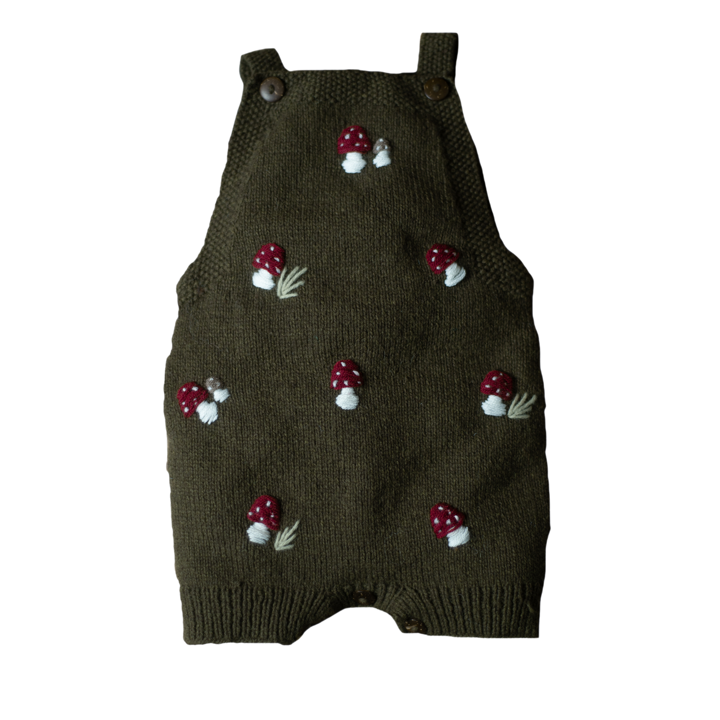 Mushroom romper Pine